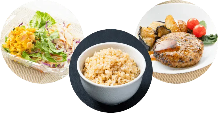 サラダ・ご飯・おかず