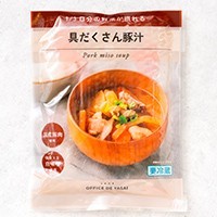 具だくさん豚汁
