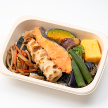 焼き鮭弁当