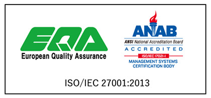 ERA(European Quality Assurance) ANAB(ANSI National Accreditation Board) ACCREDITED MANAGEMENT SYSTEMS CERTIFICATION BODY ISO/IEC 27001:2013