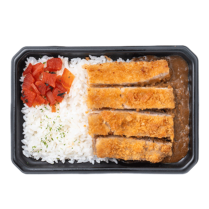 カツカレーの画像